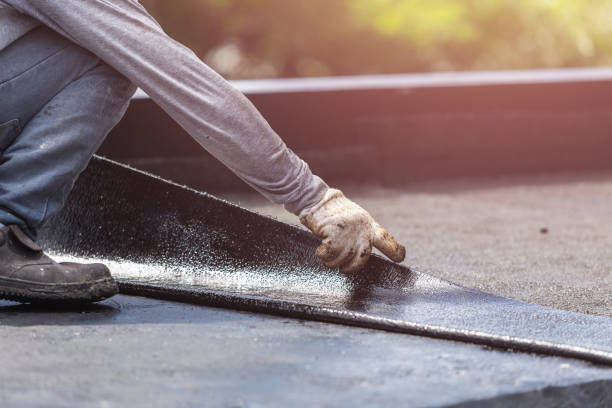 Professional Basement Waterproofing technician working in Anderson, SC